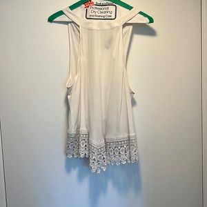 White Dress Tank